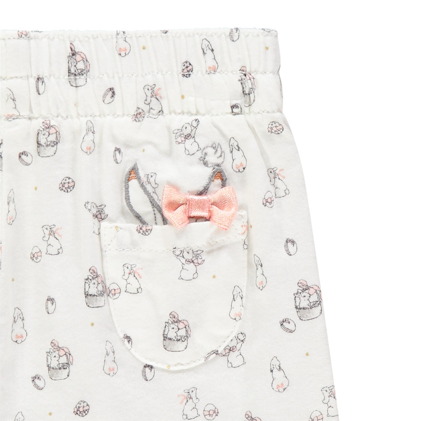 Ensemble avec t-shirt print oeuf et pantalon boule 