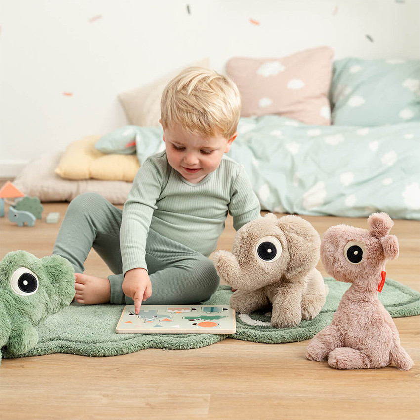 Peluche câlin Bestie 26cm Raffi Rose 