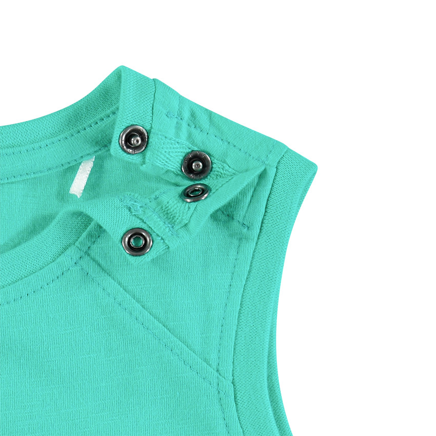 Ensemble avec débardeur et bermuda imprimé cactus pour bébé garçon 