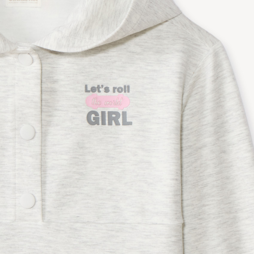 Fantasy fleece hoodie for girls 