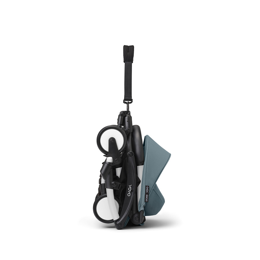 Kinderwagen Stokke® YOYO³ vanaf 6 maanden - frame wit/Aqua 