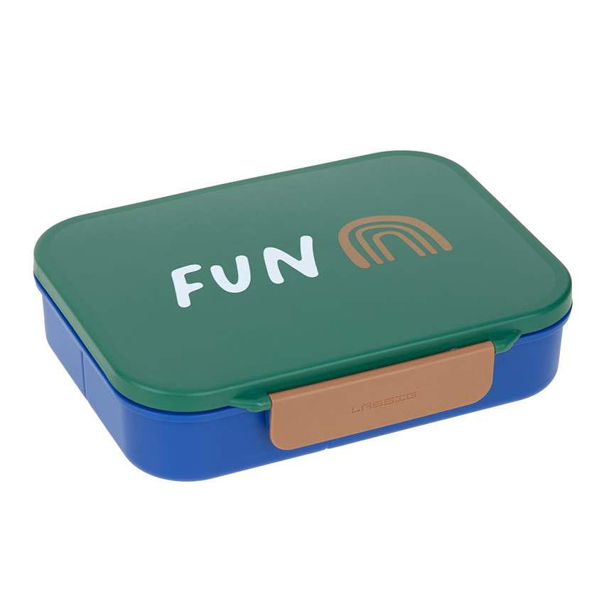 Lunchbox Bento Little Gang Regenboog Groen 