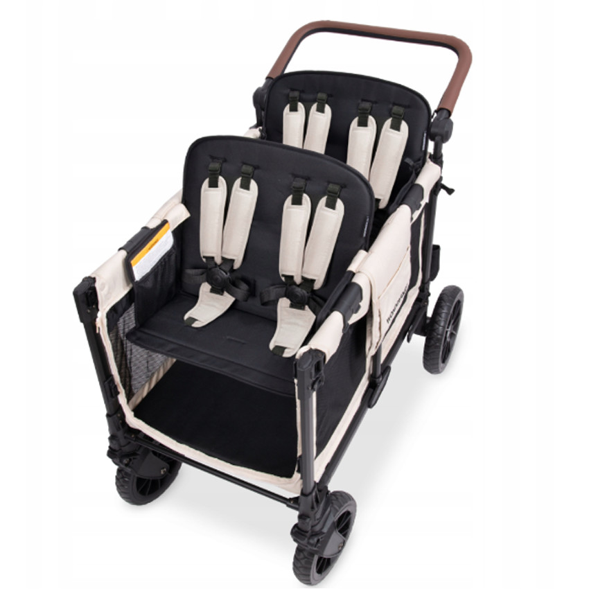 Poussette Chariot W4 Luxe Pro Beige Sable 