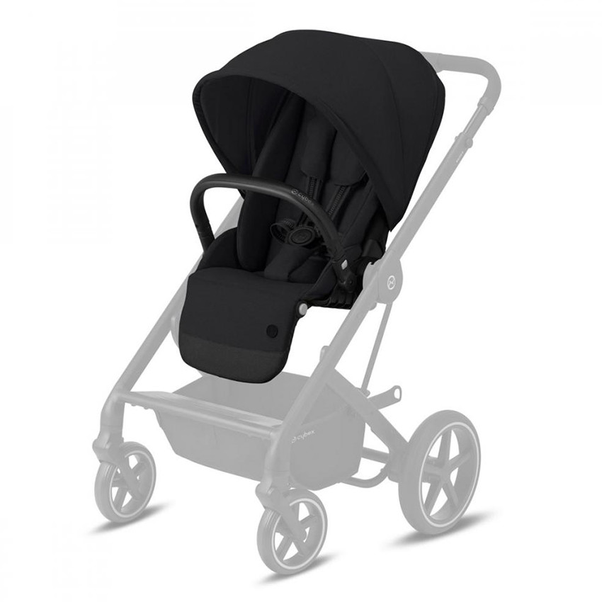Poussette Balios S Lux châssis noir - Deep Black 