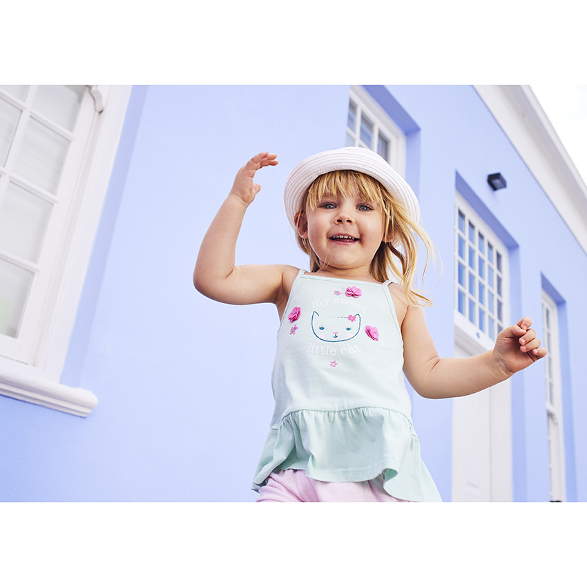 2-delige set met 3D-bloemblaadjes patches voor baby meisje 