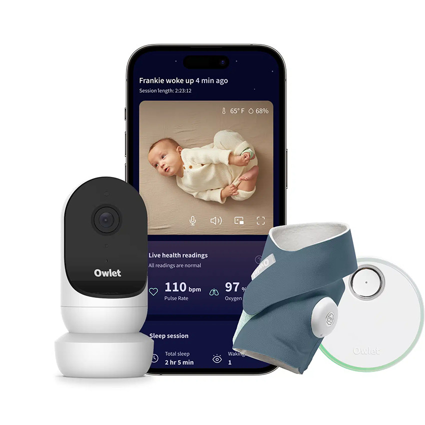 Babyphone vidéo Pack Dream Sock + Cam2 Blue 