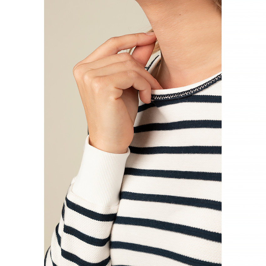 Marinière de grossesse en molleton  