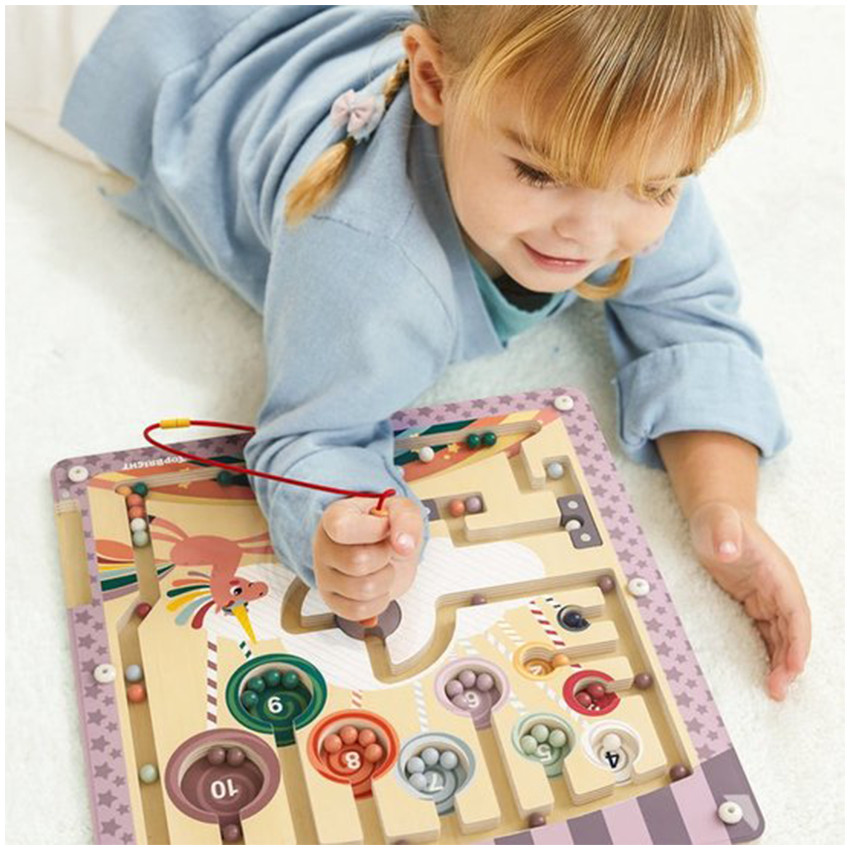 Doolhof Fantasie Eenhoorn Educatief spel 36m+ 