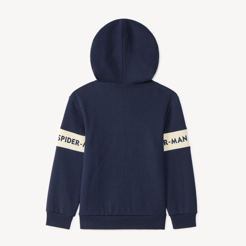Gilet garçon zippé à capuche ludique Spider-Man Marvel 
