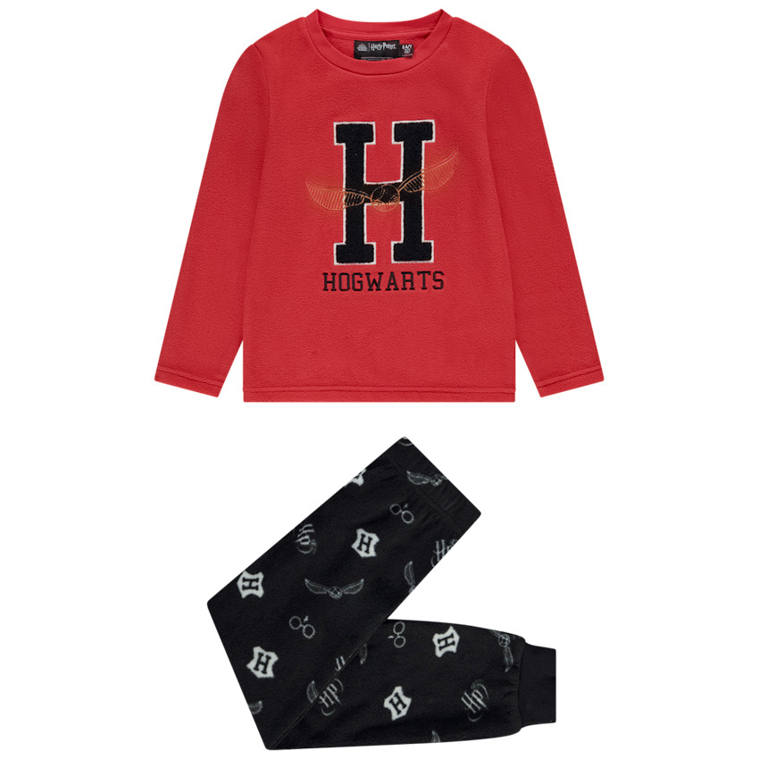 Pyjama 2 pièces micropolaire print Harry Potter Warner pour garçon 