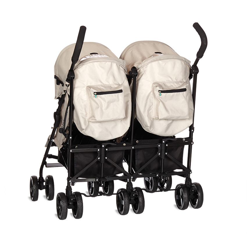Poussette Twin - Beige 