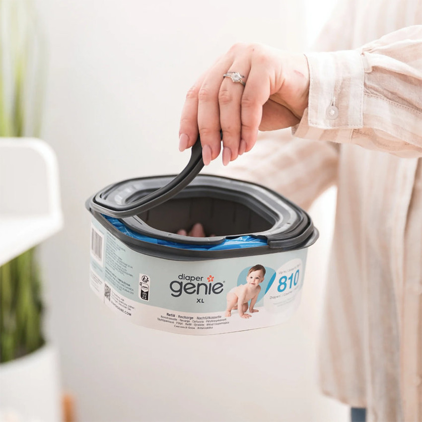 1 Navulling octogonaal voor luieremmer Diaper Genie select 