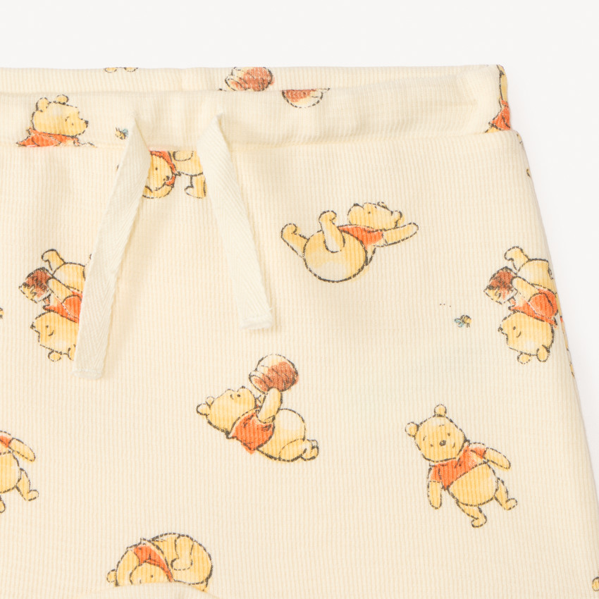 Set van 2 delen t-shirt + short Winnie de Poeh Disney voor babyjongen 