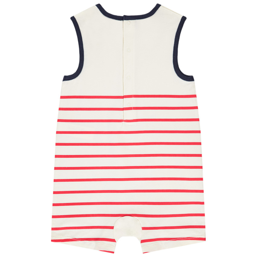 Set van 2 zeemotief jumpsuits voor baby jongen 