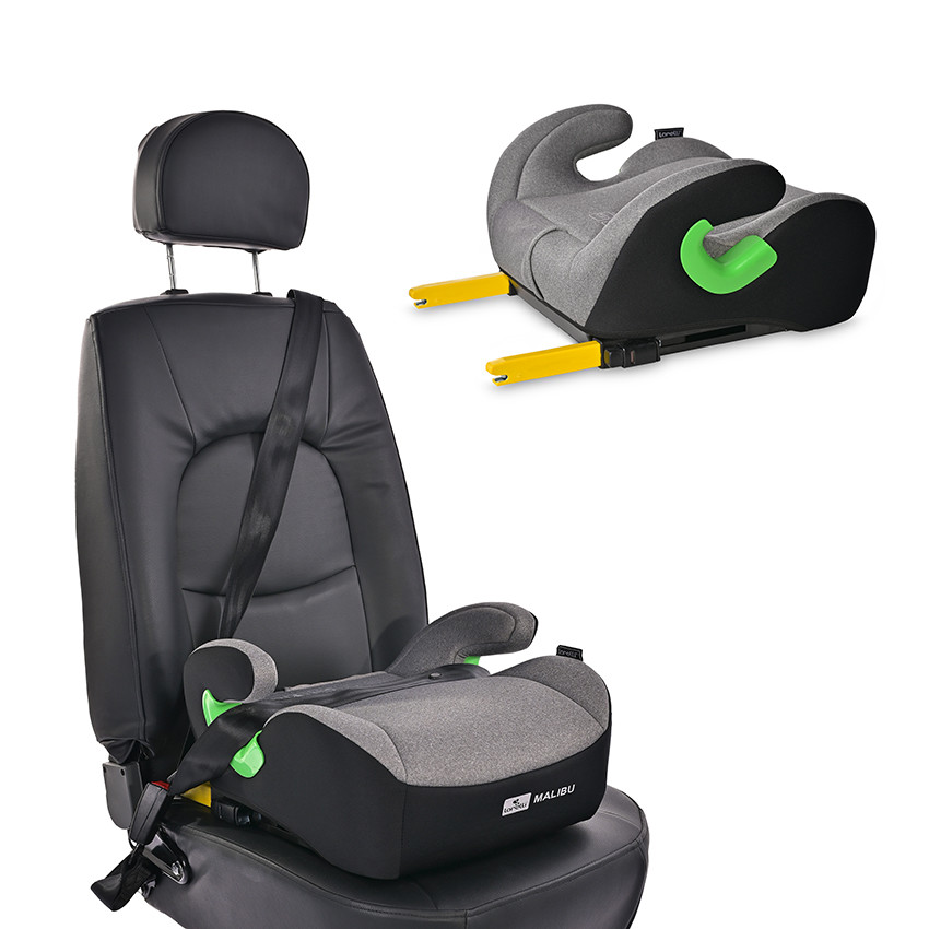 Rehausseur Malibu Isofix i-Size 125-150cm Noir 