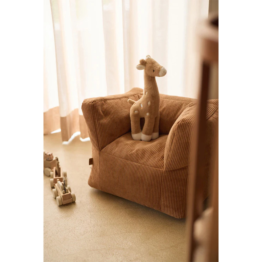 Zetel voor kinderen Corduroy Caramel 