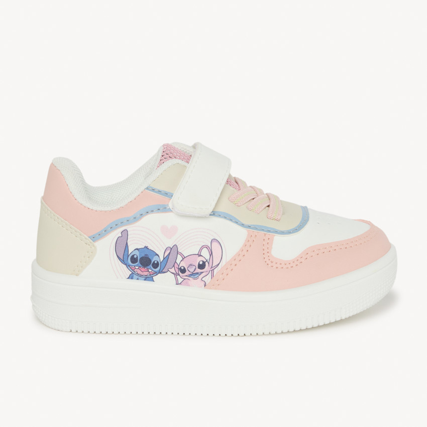 Sneakers printées Stitch & Angel Disney pour fille 