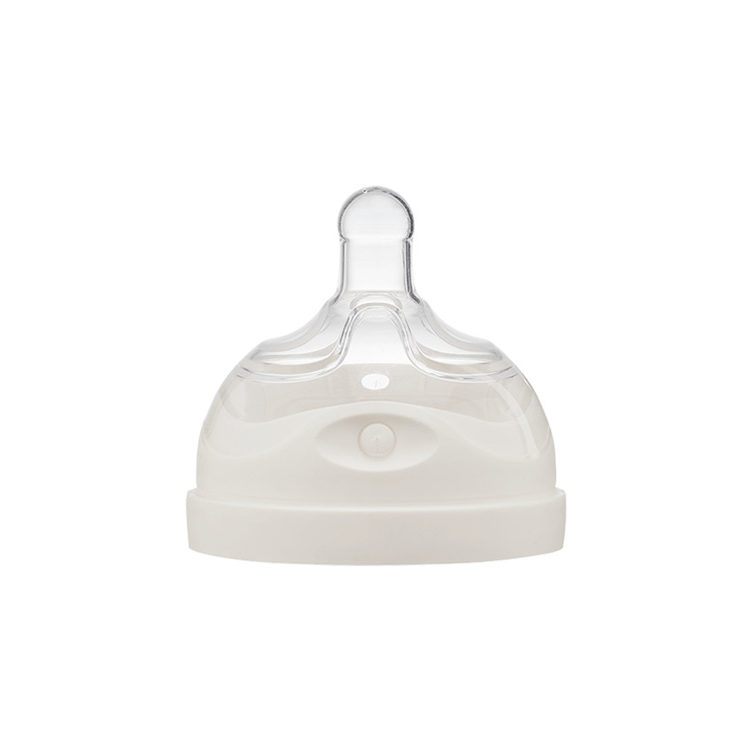 Tétine multi-perforée anti-colique en silicone débit 1 