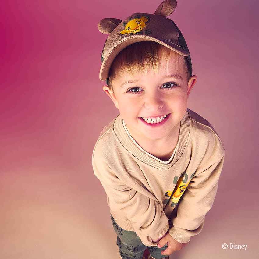 Tweekleurige pet Le Roi Lion Disney voor jongen 