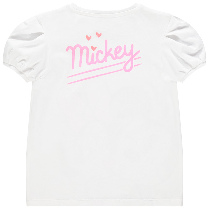T-shirt met korte mouwen, met Mickey en Minnie-print (Disney) 