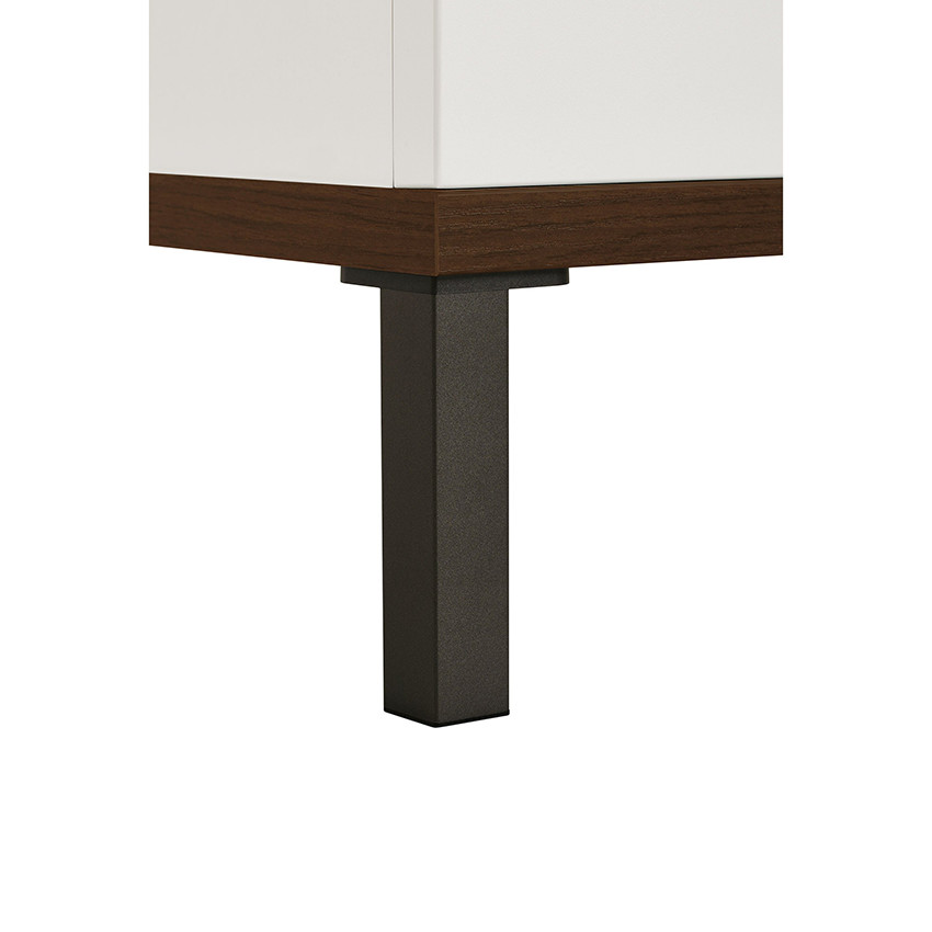 Armoire 3-portes Lovely Aliv Off white/Dark walnut 