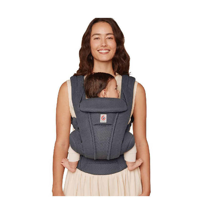 Buikdrager Omni Deluxe Mesh 4 draagmodi Graphite Grey 