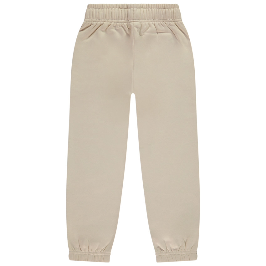 Pantalon de jogging uni en molleton forme loose pour fille 