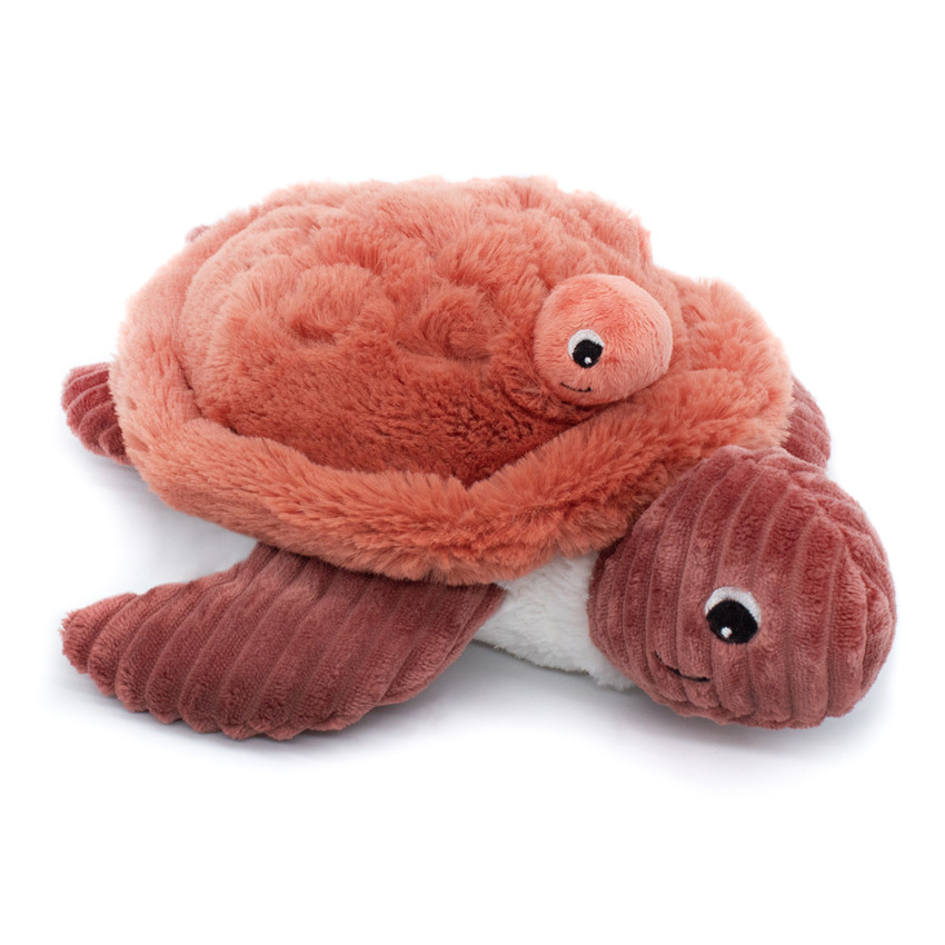 Peluche Ptipotos Tortue maman/bébé - Terracotta 