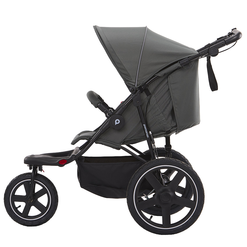 Poussette jogger Stella vert foncé 