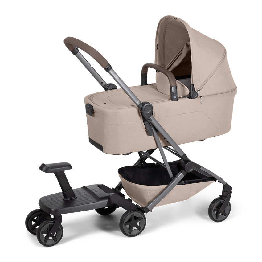 Meerijdplankje met zitting voor wandelwagen buggy Joolz Aer2 Zwart 