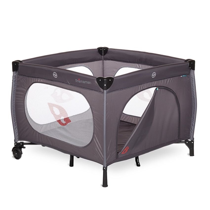 Parc pliant - Gris anthracite 