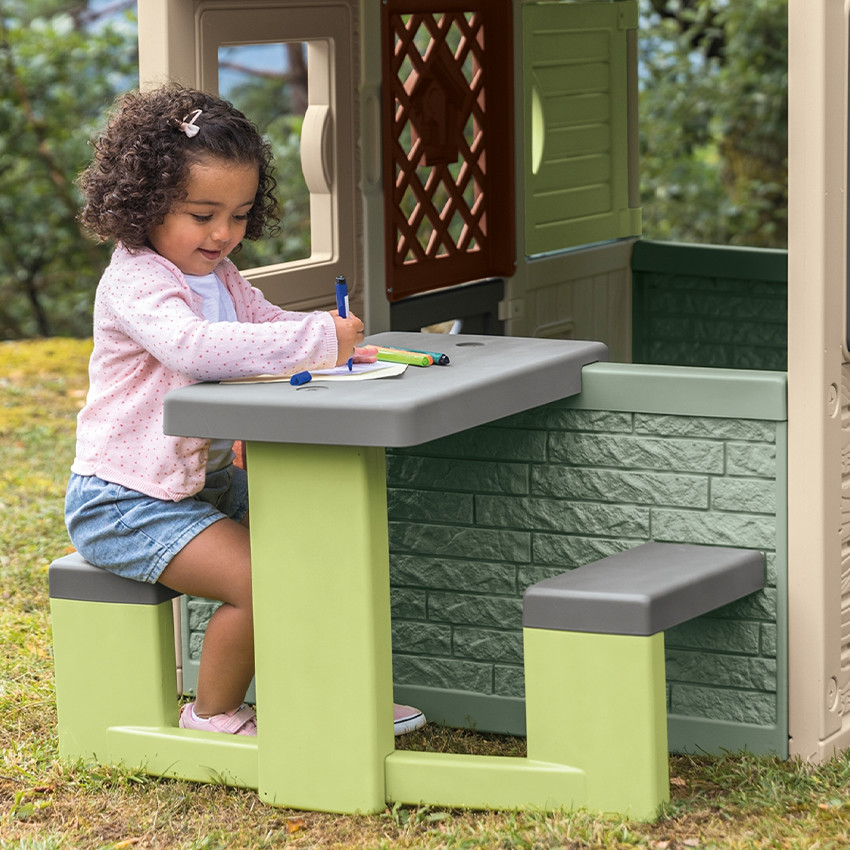 Table de pique-nique Smoby Life pour maisons Smoby 