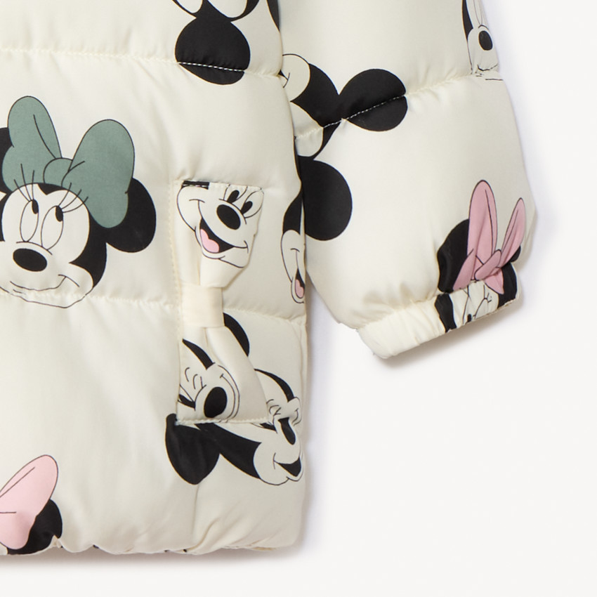 Waterafstotende gewatteerde donsjas Minnie Disney voor babymeisje 
