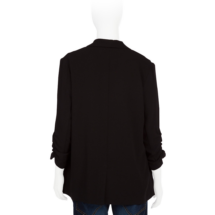 Veste de tailleur de grossesse unie avec larges poches 