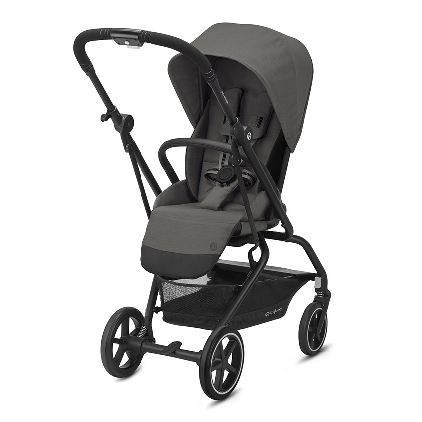 Poussette Eezy S Twist+ 2 châssis noir - Soho Grey 