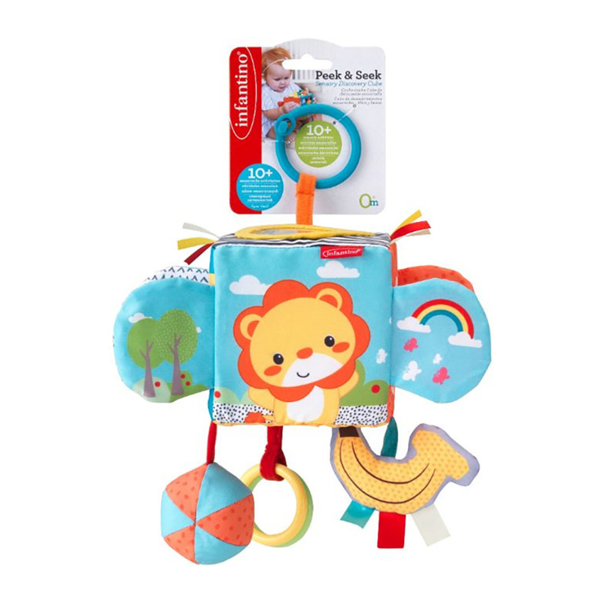 Peek & Seek sensory activiteiten kubus 