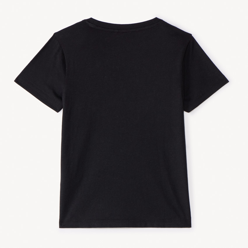 T-shirt met korte mouwen in effen kleur voor jongens 