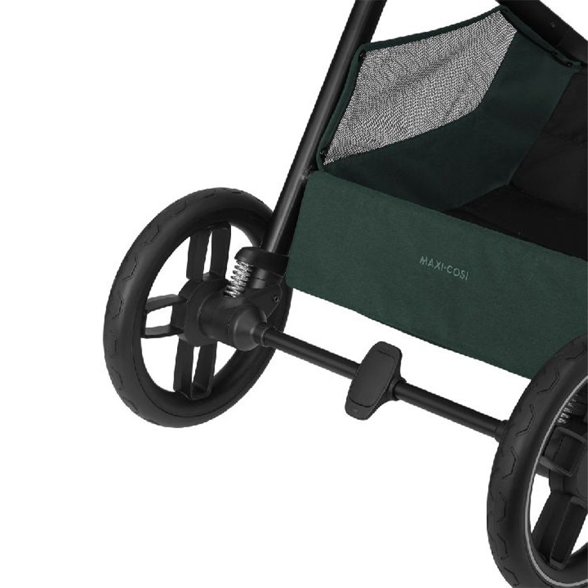 Kinderwagen + draagmand Oxford Plus Twillic Green 
