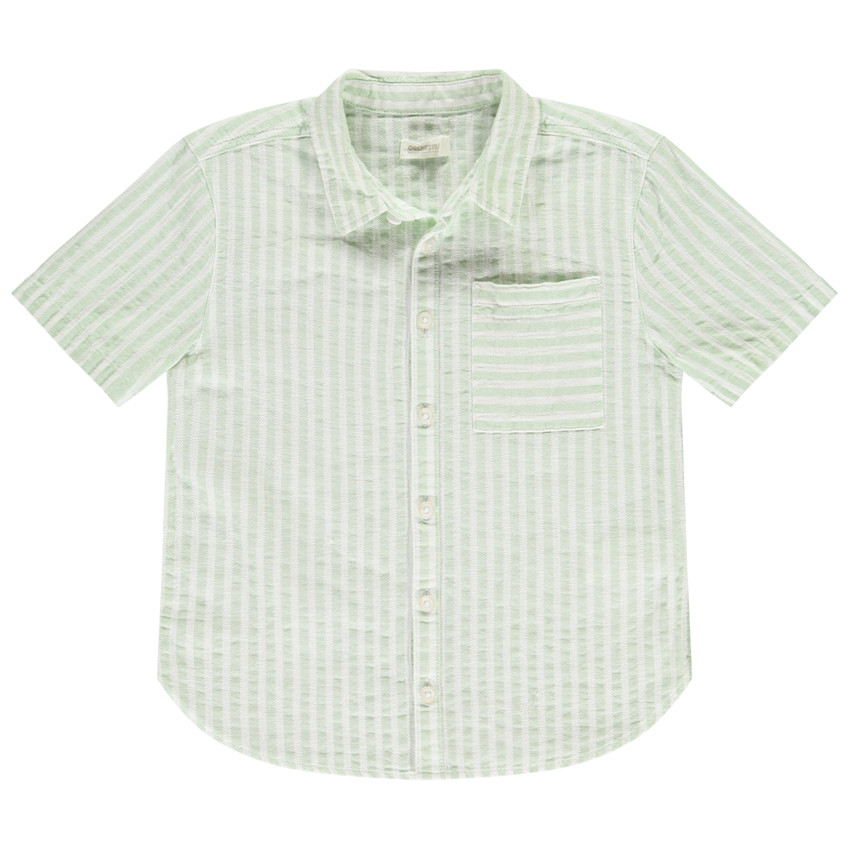 Chemise manches courtes rayée pour garçon  