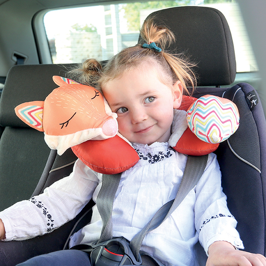 Coussin d'activités renard 