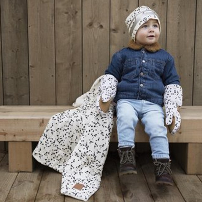 Deken Pearl Velvet - Dalmatian Dots 