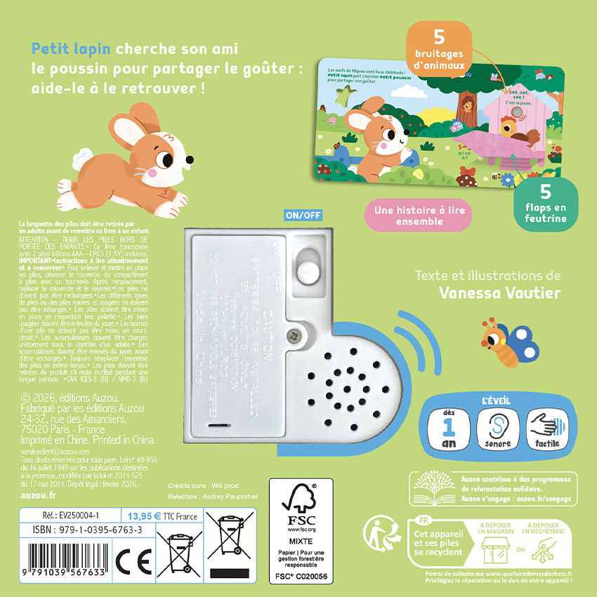 Livre Pâques 1,2,3 Qui est là ?  