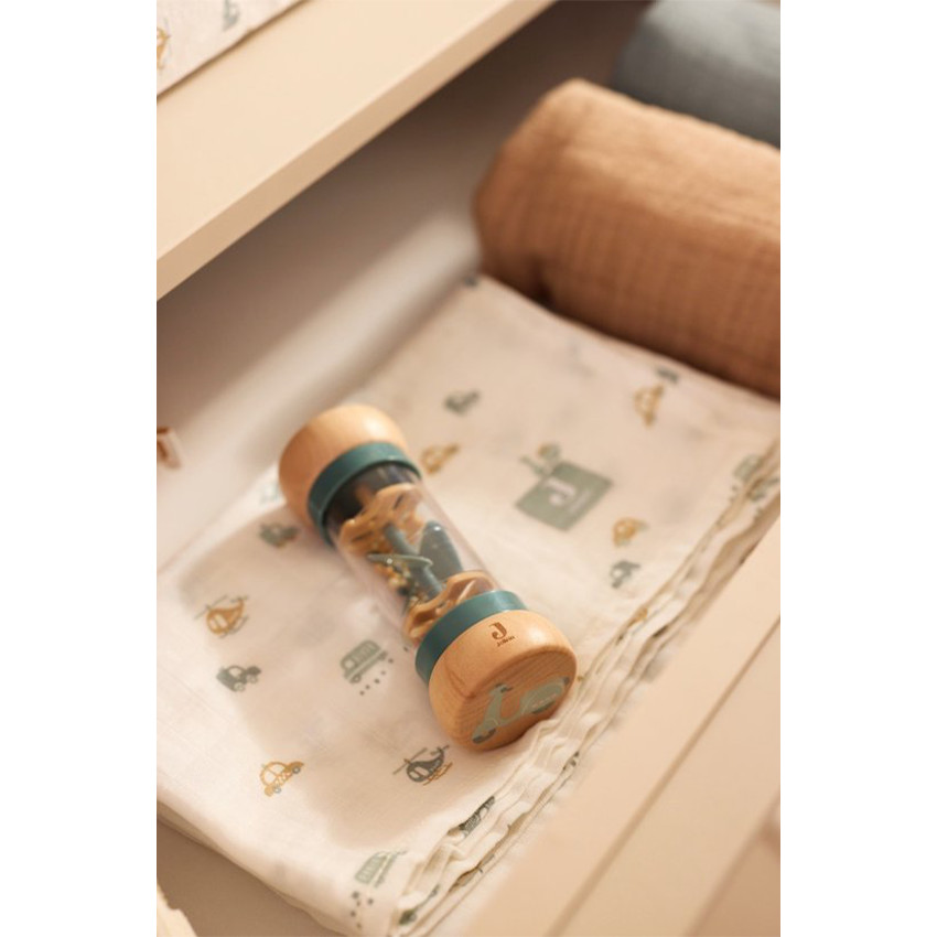 Hochet bâton de pluie en bois On The Go 
