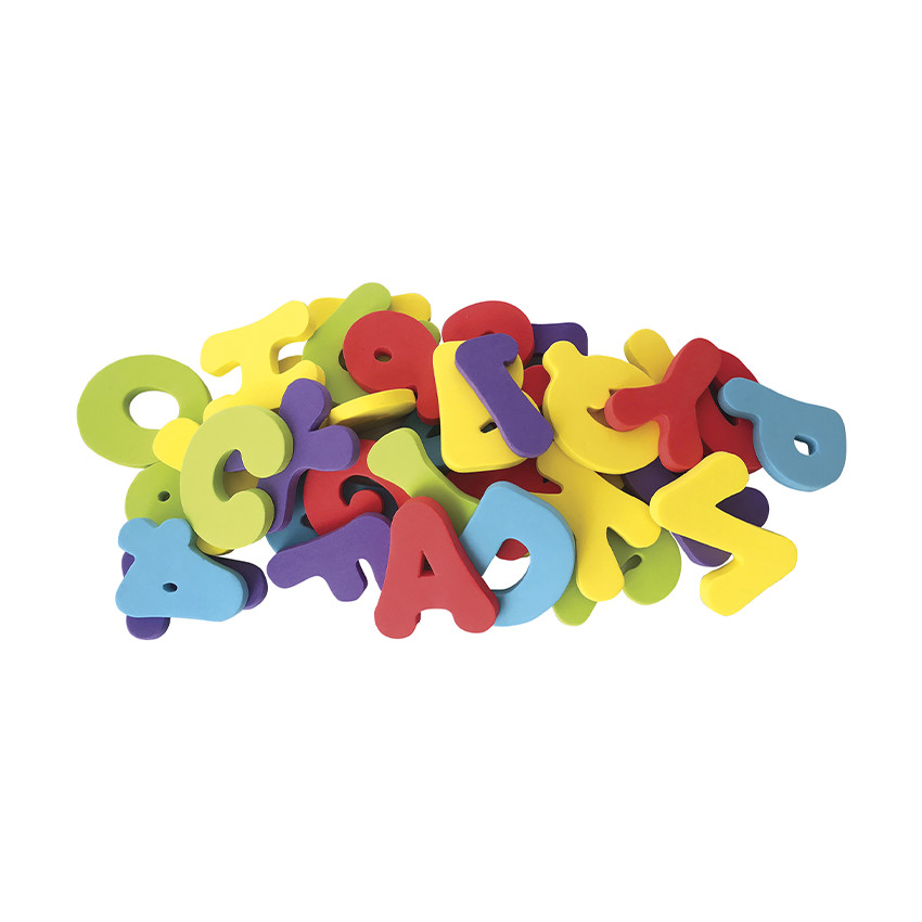 Set de lettres et chiffres de bain 