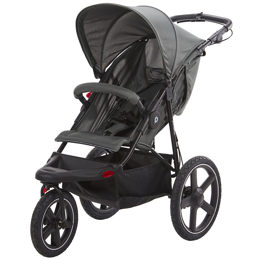 Poussette jogger Stella vert foncé 