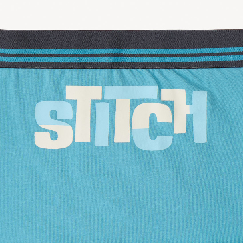Set van 5 jersey boxershorts met Stitch Disney-print voor jongens 