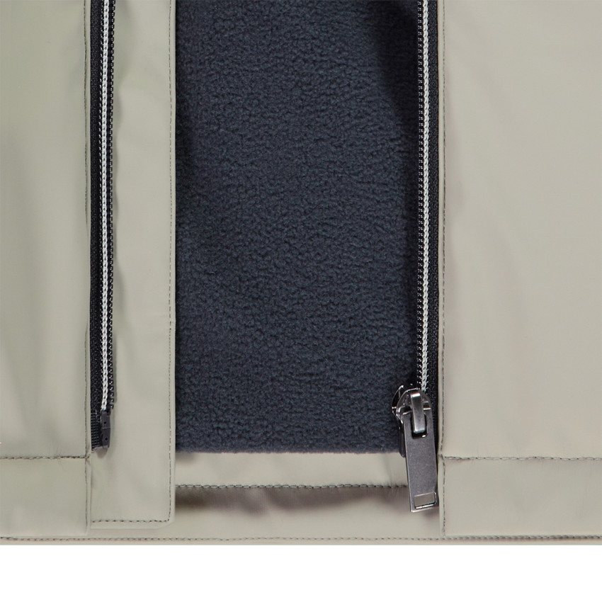 Parka met rubberen voering en kleurblok effect voor jongens 