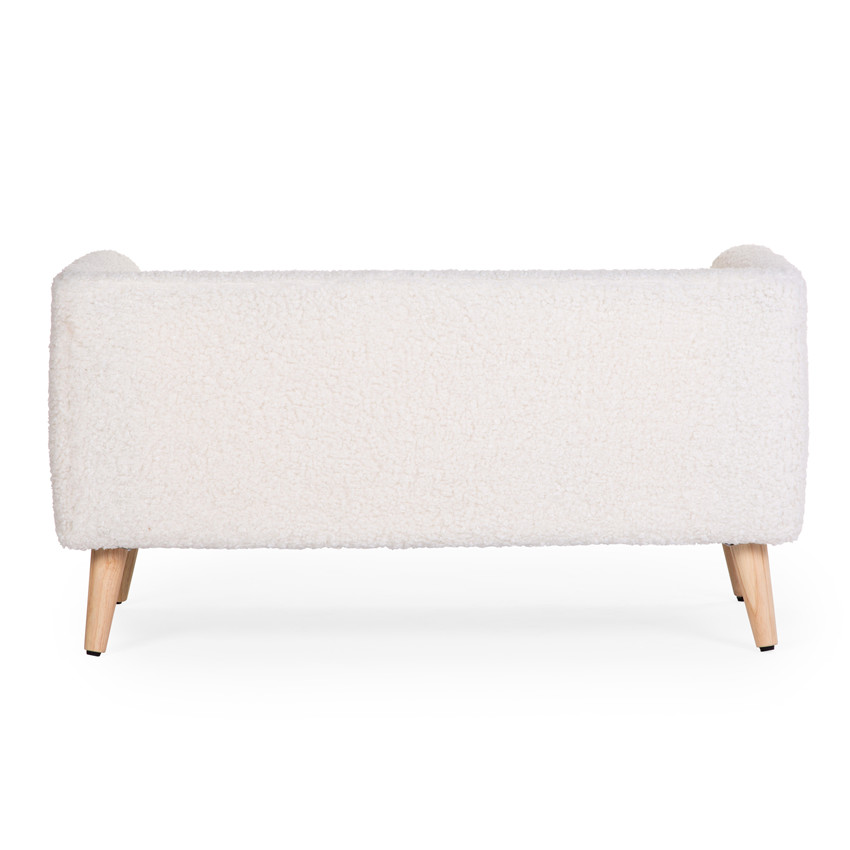 Banc pour enfant Teddy blanc 