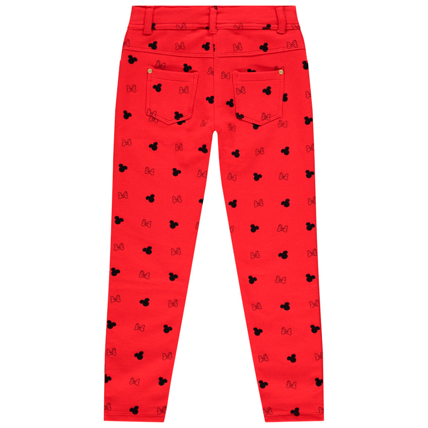 Pantalon en molleton print Minnie Disney pour enfant fille 