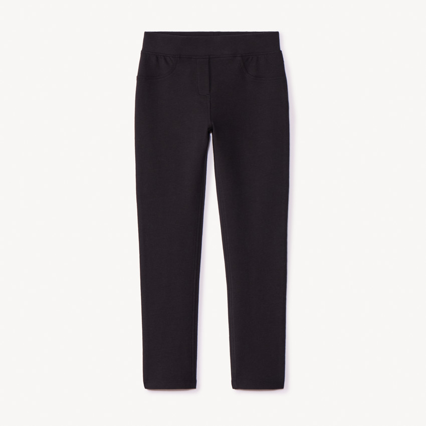 Jegging en molleton uni pour fille 